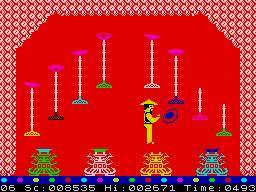 Chinese Juggler screenshot 2 for ZX Spectrum